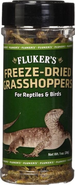 6) Fluker’s Dried Grasshoppers