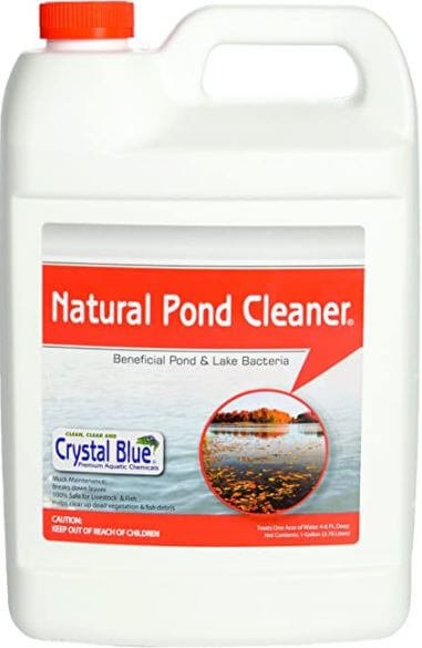 5) Crystal Blue Natural Pond Cleaner
