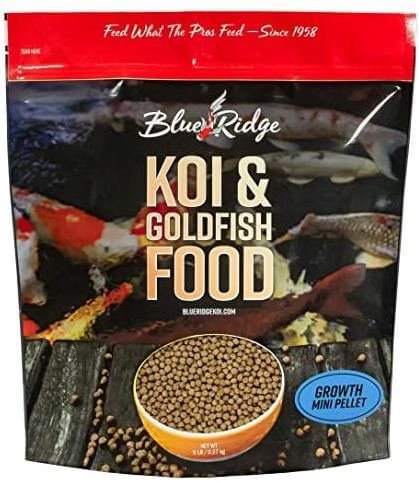 5- Blue Ridge Fish Food Pellets