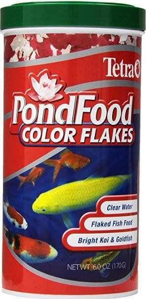 9- TetraPond Flaked Color Fish Food